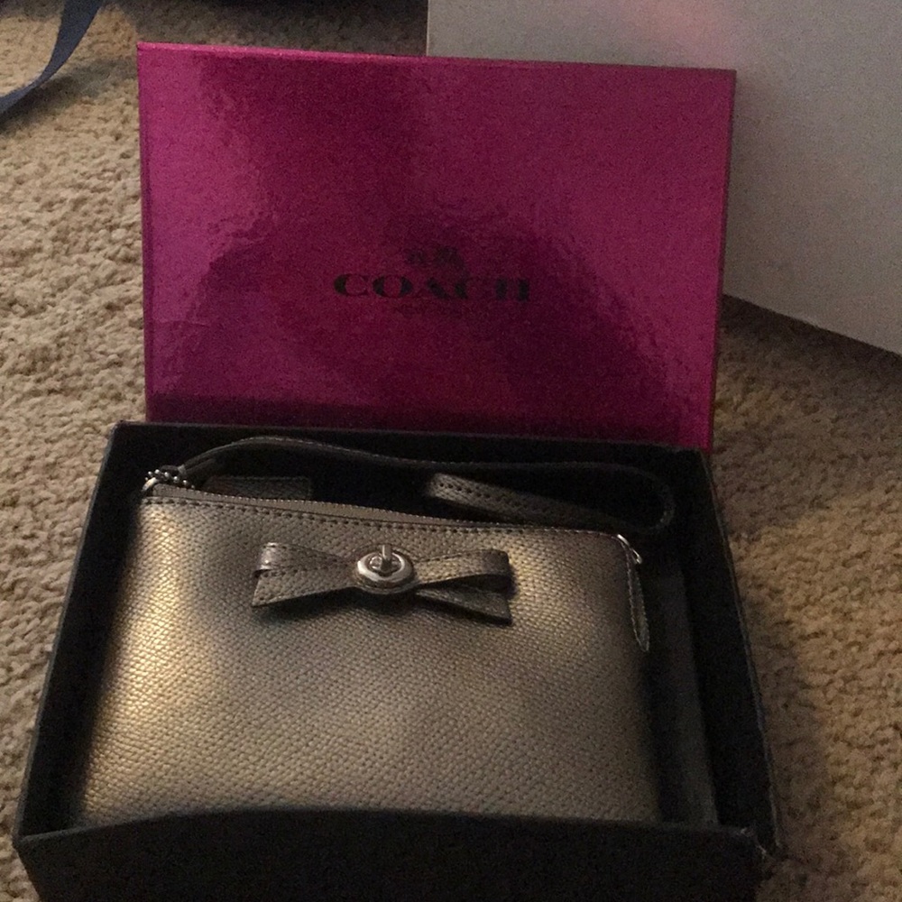Coach wristlet